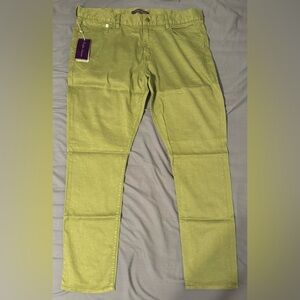 Ralph Lauren Purple Label Green Slim Fit Denim